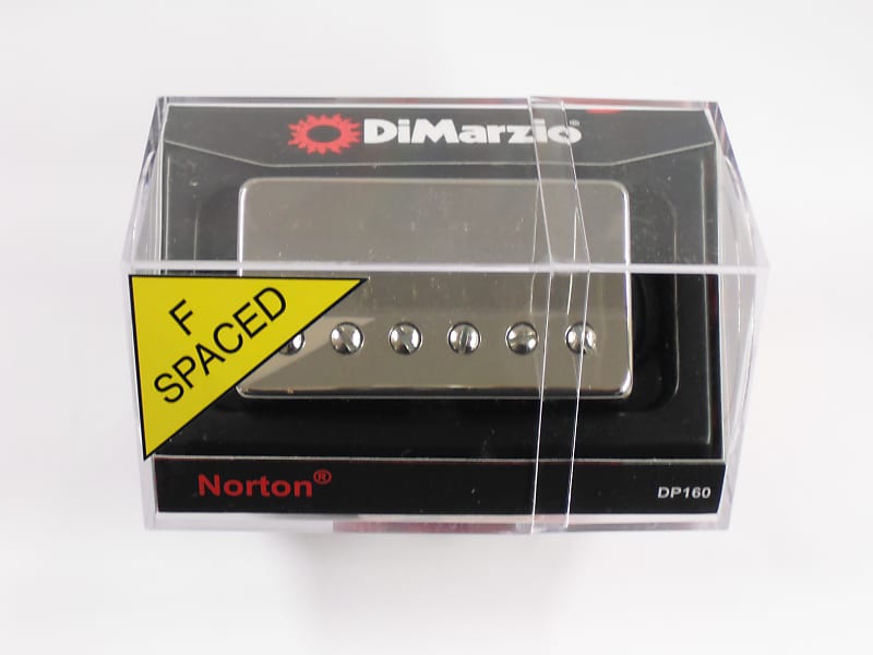 DiMarzio F-Spaced Norton Humbucker W/Nickel Cover DP 160