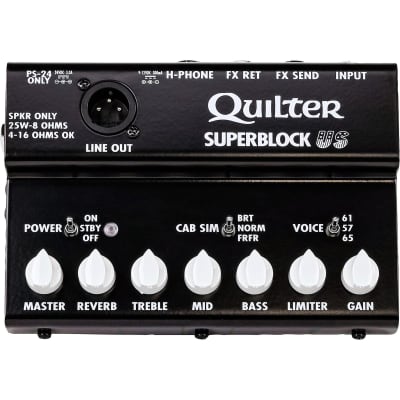 Quilter SuperBlock US Pedalboard Amplifier (25 Watts) for sale