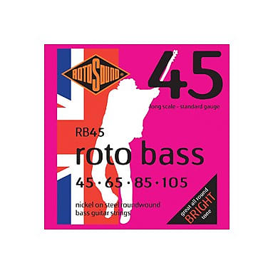 Cuerdas Bajo Rotosound RB45 Roto Bass 45-105 imagen 1