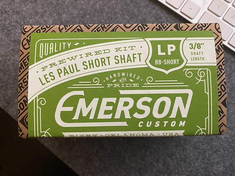 Emerson Les Paul Custom Les Paul Short Shaft Prewired Kit Reverb 4050