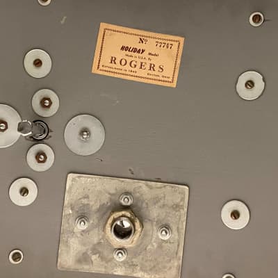 Rogers Headliner Outfit 20x14" / 14x14" / 12x8" Drumset 1960s Champagne Sparkle image 3