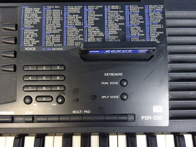 Yamaha PSR-330 Music Workstation | Reverb