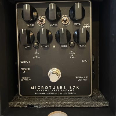 Darkglass Electronics Microtubes B7K V2 Bass Preamp 2018 - Present - Black image 1
