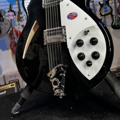 New 2023 Rickenbacker 360/12 12-String 360 Electric, Jetglo w/ OHSCase and Free Ship 764 image 6