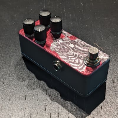 Reverb.com listing, price, conditions, and images for one-control-strawberry-red-overdrive