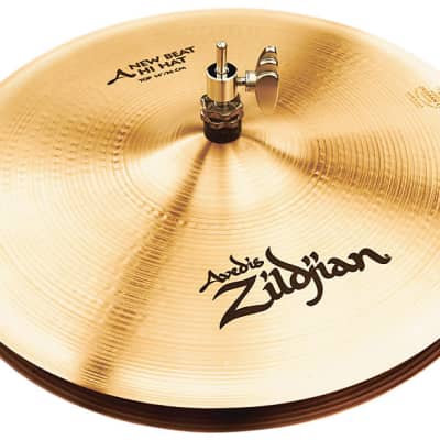 Zildjian A 14-Inch New Beat Hi Hat Cymbals image 1