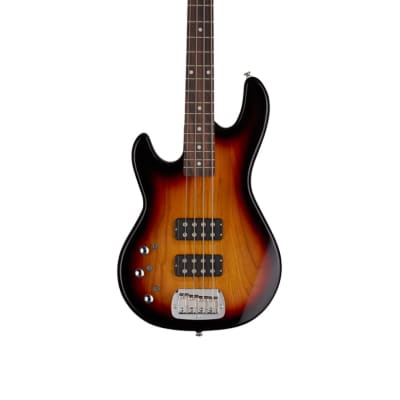 G&L Tribute Series L-2000 Lefty Bass - 3-Tone Sunburst w/ Rosewood FB image 3