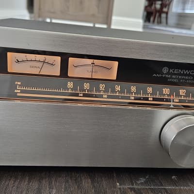 Kenwood KT-5500 Tuner - New Bulbs - All orignal.  AM does not work. image 2