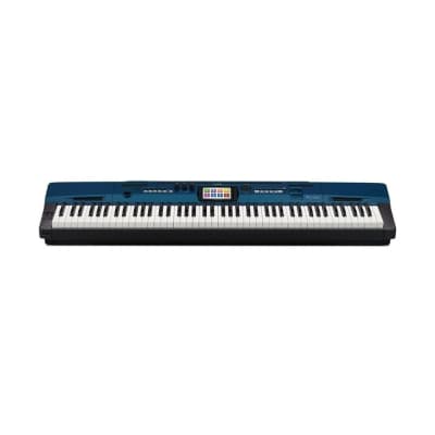 Casio PX560BE 88-Key Digital Stage Piano, 5.3-inch Display, Includes 550 Tones, 17-track MIDI Recorder (Blue) image 3