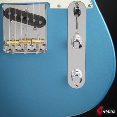 Fender Vintera '60s Telecaster Modified with Pau Ferro Fretboard - Lake Placid Blue image 5