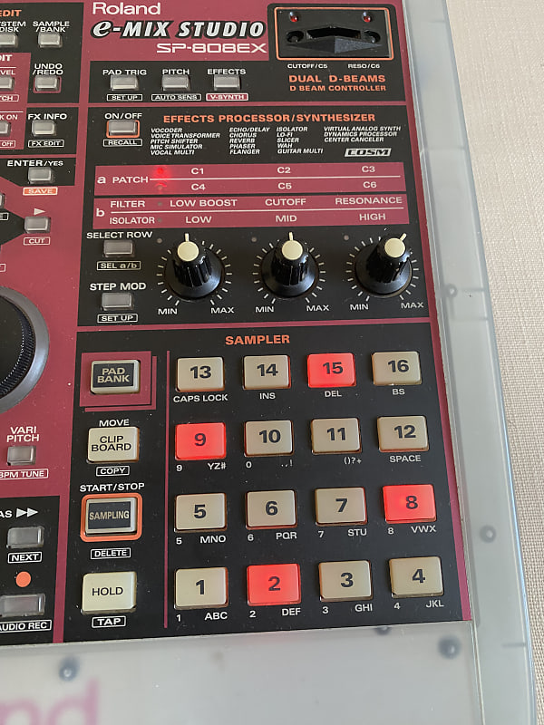 Roland SP-808EX e-MIX Studio Phrase Sampling Workstation