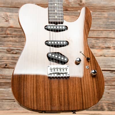 Tom Anderson Hollow T Drop Top Natural with Brown Back 2003 image 8