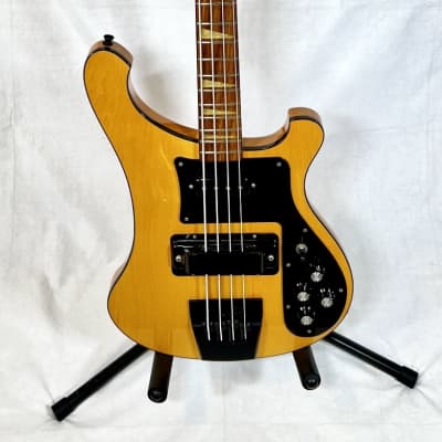 VERY RARE 1992 USA RICKENBACKER 4003BT AMBER MAPLEGLO BLACK | Reverb