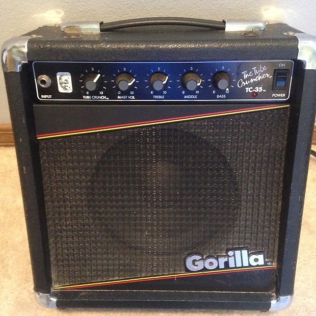 1987 Gorilla TC35 "The Tube Cruncher 50 WATT Amp Reverb