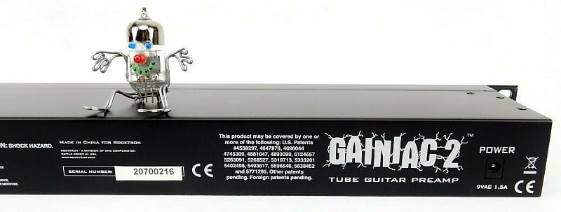 Rocktron Gainiac 2 Tube Guitar Preamp Valve +Fast Neuwertig+ 1,5 Jahre  Garantie.