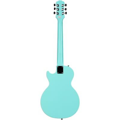 Epiphone Les Paul Melody Maker E1 Electric Guitar, Turquoise image 6