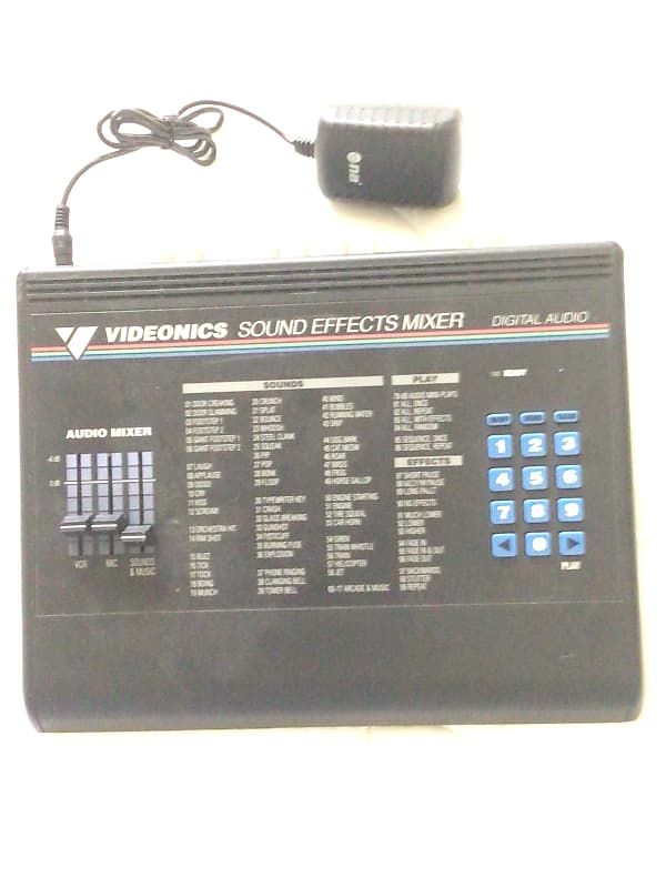 Videonics SE 1 sound effects mixer 2000s Black Reverb