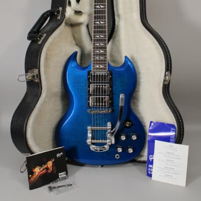 2012 Gibson SG Deluxe Cobalt Fade w/OHSC for sale