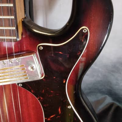 Kawai Vintage Prestige Electic Guitar 1960s - Red Burst image 6