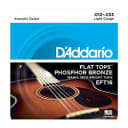 D'addario EFT16 Flat Tops, Light, 12-53