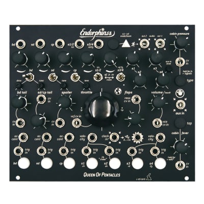 Endorphin.es QUEEN OF PENTACLES - 7 voice analog drum/percussive synthesizer module image 6