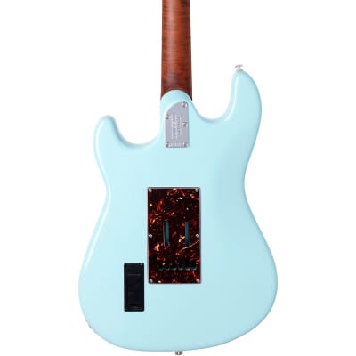 Ernie Ball Music Man Cutlass SSS Rosewood Fingerboard Electric Guitar Powder Blue image 2