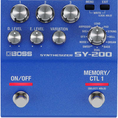 Boss SY-200 Synthesizer Pedal image 1