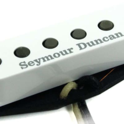 Seymour Duncan APS-2 Alnico 2 Pro Vintage Flat Strat Neck/Bridge Pickup, White image 1