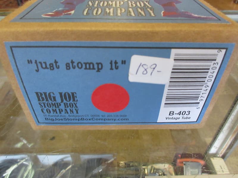 Big Joe Stomp Box Company Vintage Tube B-403