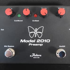 Fodera Preamp Model 2010 | Reverb