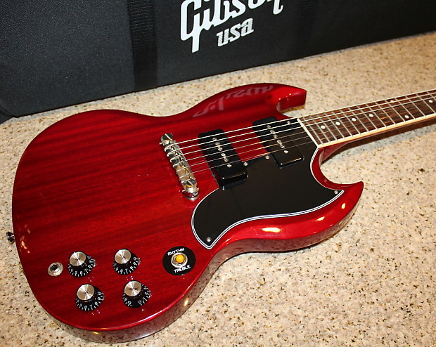 Epiphone 1961 SG special p90 50TH ANNIVERSARY with Gibson deluxe bag