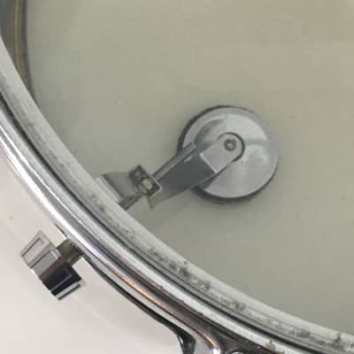 Vintage Groove Percussion Metal Steel Power Snare Drum 6”x14” Rare Acoustic Drum image 8