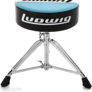 Ludwig Atlas Classic Throne - Round  Blue/Olive image 4