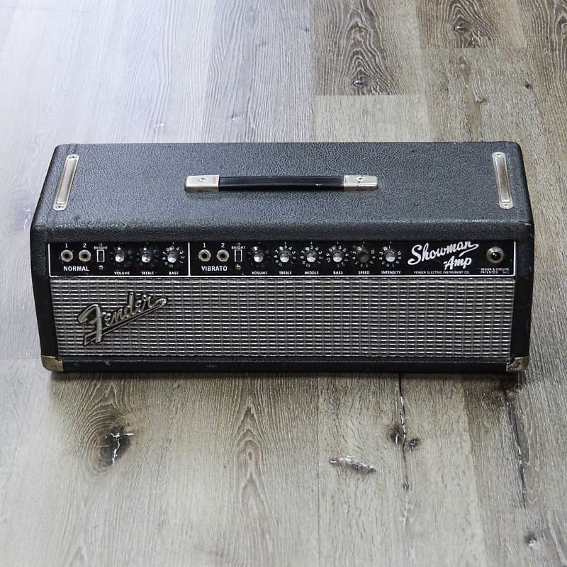 Fender Showman 2-Channel 85-Watt Guitar Amp Head 1965 image 1