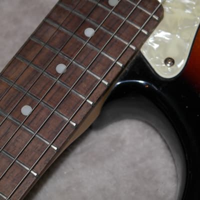 1997 Fender Squier Pro Tone ProTone Stratocaster Fender 3 Tone Sunburst All Original With Gig Bag! image 19