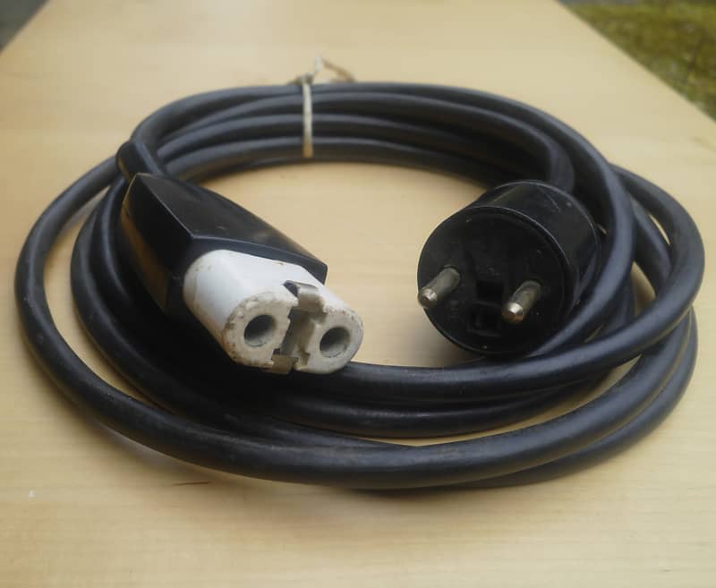 Roland Alpha Juno 1 2 S50 S550 W30 Power Cable Also Korg Dss1 SG1D DW6000  DW8000 kx76 kx88 2-prong