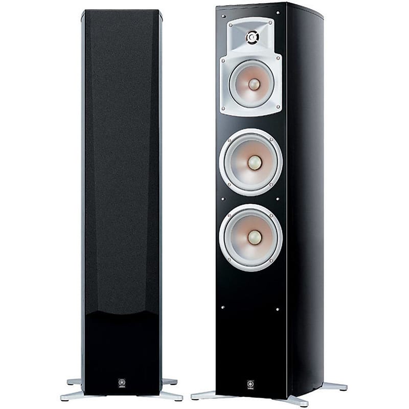 Yamaha NS-555 3-Way Bass Reflex Tower Speaker (Each) Black