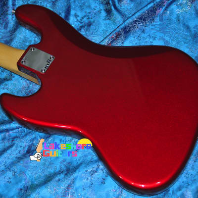 Fender American Original '60s Jazz Bass with Rosewood Fretboard 2018 - 2020 Candy Apple Red image 4
