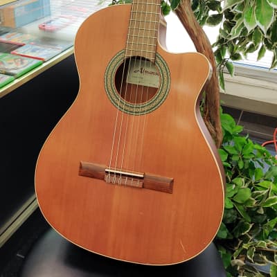 Almansa 400CW Classical Guitar with Electronics - Natural for sale