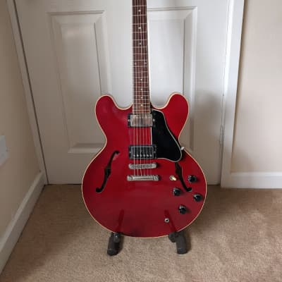1988 Gibson ES335 in Cherry Red - Vintage & Rare Electric Guitar ES 335 image 4