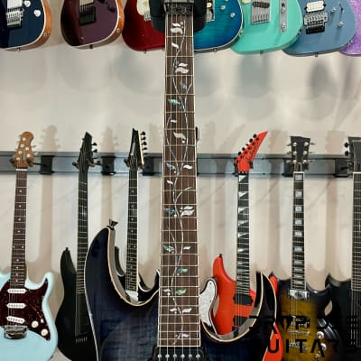 Ibanez J Custom RG8570 Electric Guitar w/ Case-Black Rutile image 9