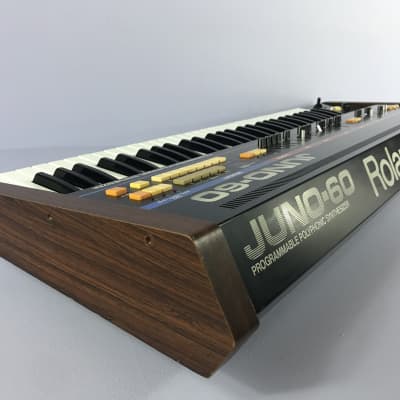 Roland JUNO-60 Juno 60 Synthesizer + SKB Case + Boss-DR-110 + USB Midi/DCB SERVICED! image 16