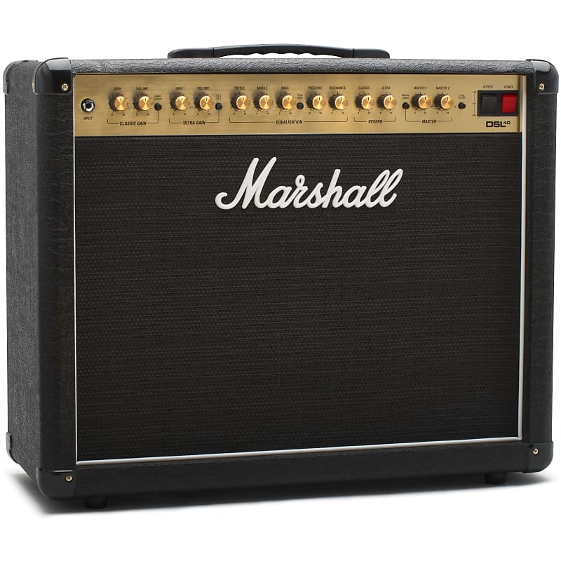 Marshall DSL40CR 2-Channel Valve Combo 40W (Black) - Tube Amp image 1