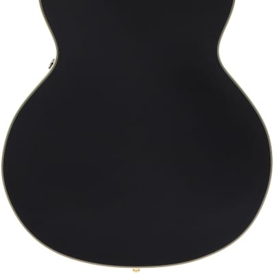 D'Angelico Excel 59 Hollowbody Electric Guitar - Solid Black w/ Stairstep Tailpiece  DAE59SBK2GT image 13