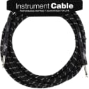 Fender® 18.6' Custom Shop Series Instrument Cable, Black