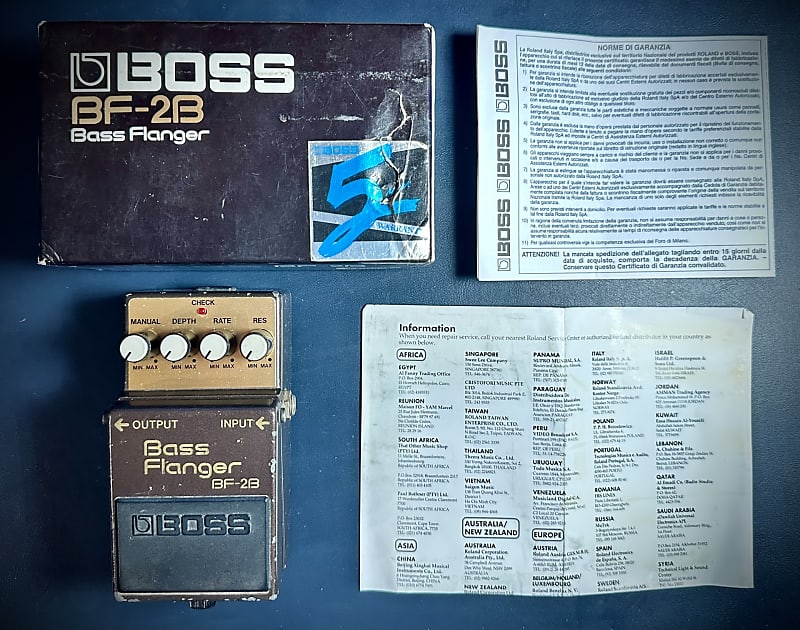 Boss BF-2B Bass Flanger