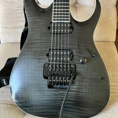 Ibanez RGAIX6FMT-TGF Iron Label 2016 - 2018 - Transparent Gray