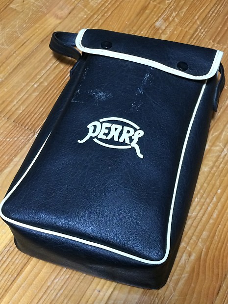 Pearl CF-1 Cry Fuzz 70s Orange/black with original bag. | Reverb