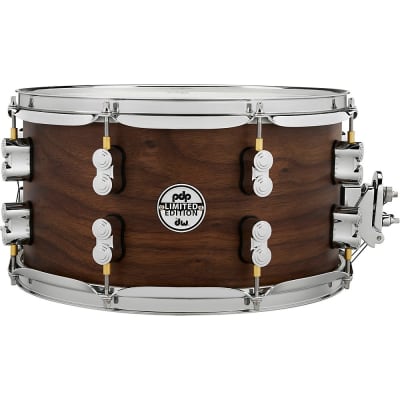 PDP Concept Series Limited Edition 20-Ply Hybrid Walnut Maple Snare Drum 13 x 7 in. Satin