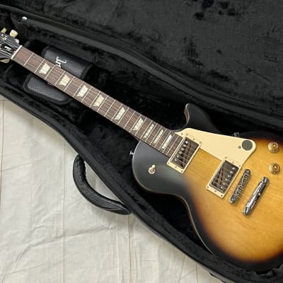 Gibson Les Paul Tribute 2021 Satin Tobacco Burst New Unplayed w/Bag Authorized Dealer 8lbs 6oz image 2